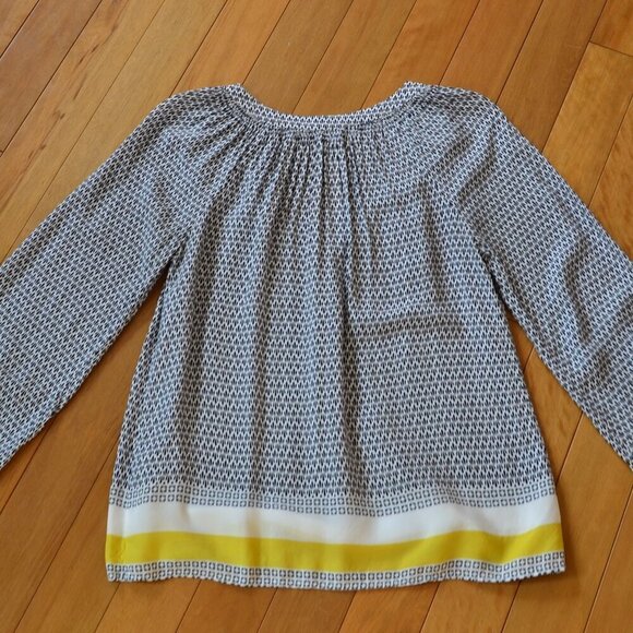 Boden Dolly Peasant Blouse Size 4P - Picture 8 of 11